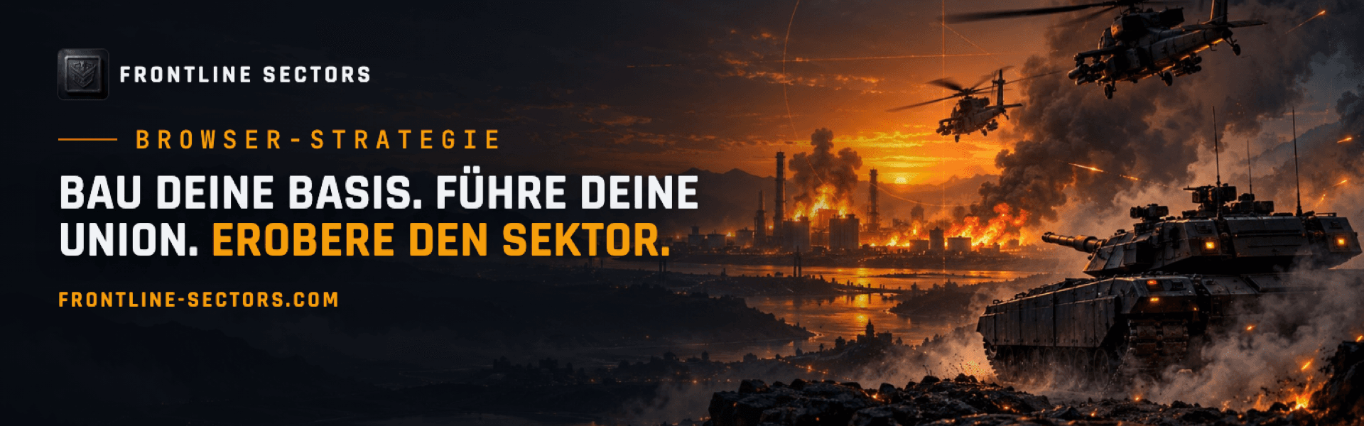 Frontline Sectors — Strategie Browsergame